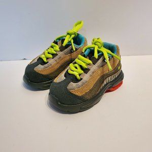 NEW Air Max 95 Td ‘Monster’ Green / Vyber Size 3c.